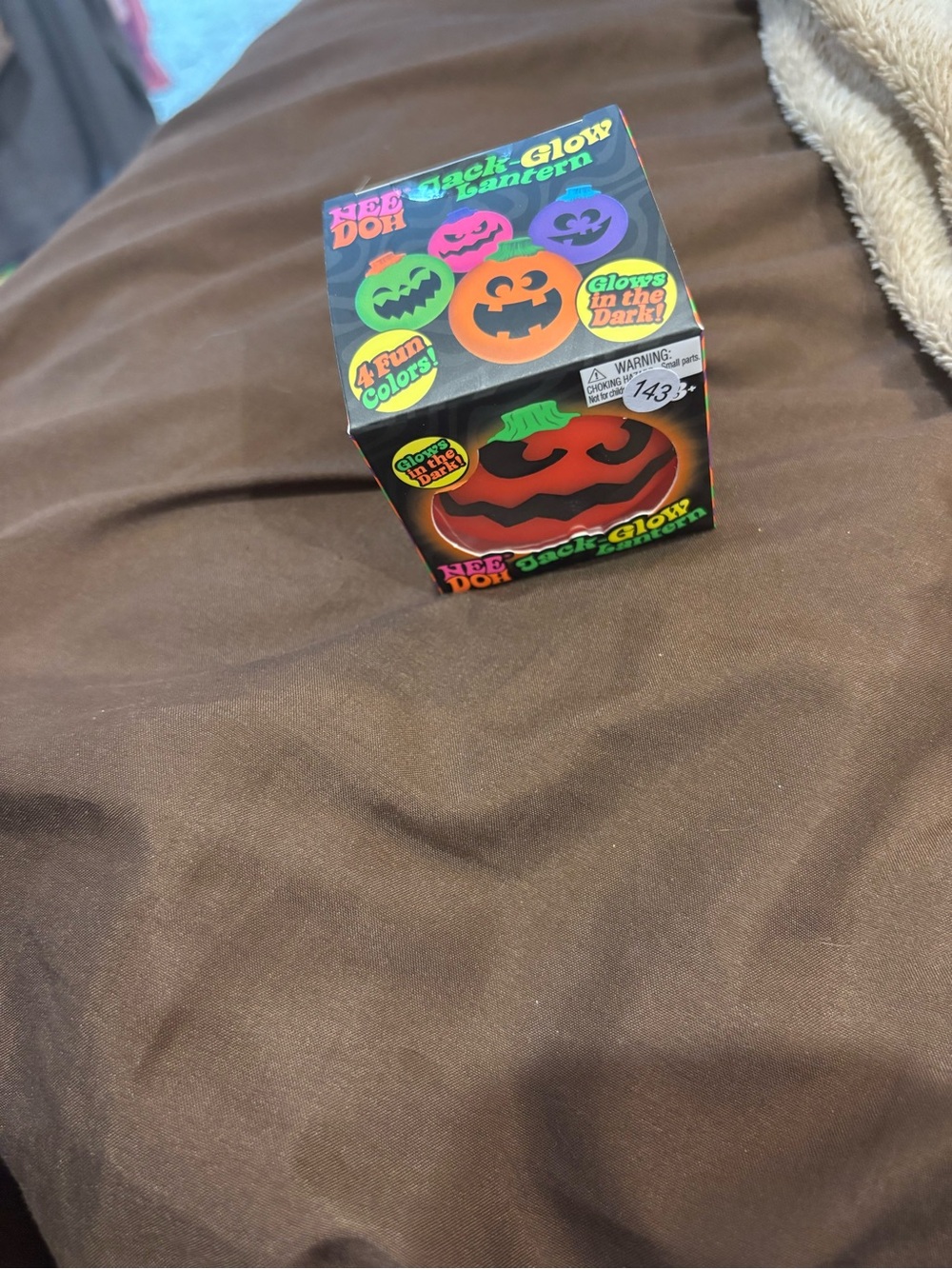 Neon Jack-O-Glow Pumpkin Lantern - Orange Glow